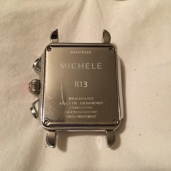 Michele Deco Diamond, Black Diamond Watch - Picture 3 of 4